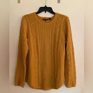 Jeanne Pierre Cable Knit Sweater, Size M